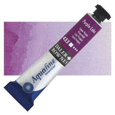 Daler Rowney Aquafine Tüp Sulu Boya 8 ml. 433 PURPLE - 1