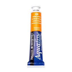 Daler Rowney Aquafine Tüp Sulu Boya 8 ml. 636 ROWNEY ORANGE - 1