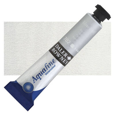 Daler Rowney Aquafine Tüp Sulu Boya 8 ml. 702 SILVER IMIT - 1