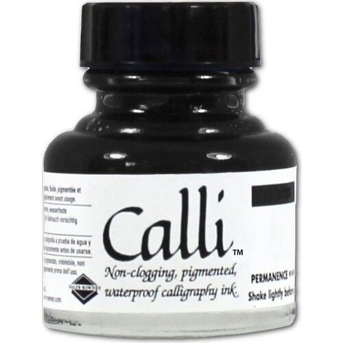 Daler Rowney Calli Kalıcı Kaligrafi Mürekkebi 29.5 Ml. Siyah