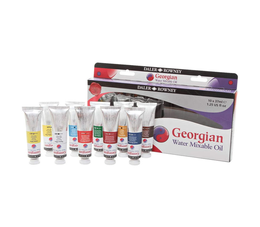 Daler Rowney Georgian WMO Sulandırılabilir Yağlı Boya Seti Selection Set 10 Renk x 37 ml. - 2