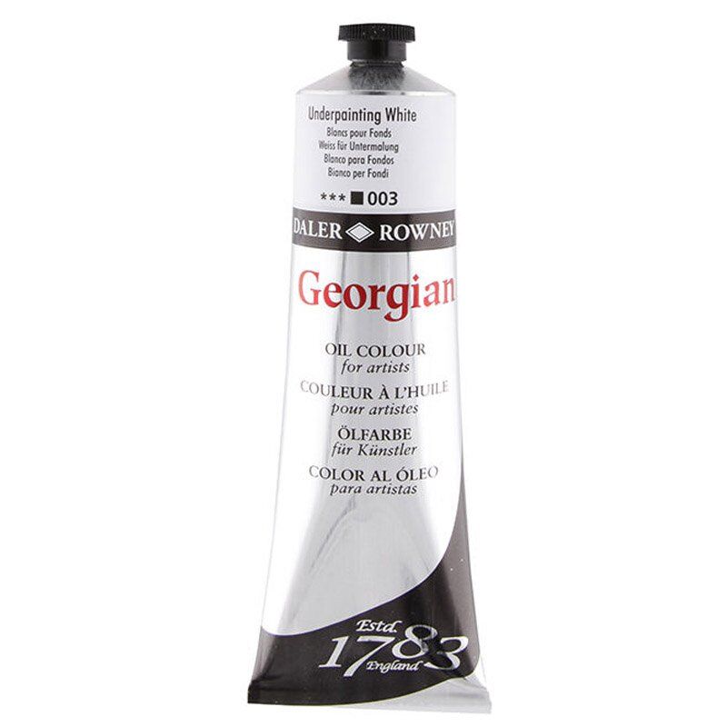 Daler Rowney Georgian Yağlı Boya 225 Ml 003 Underpainting White