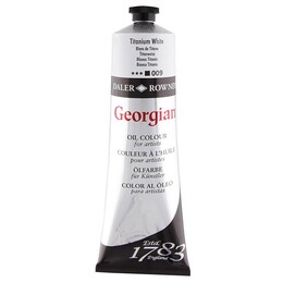 Daler Rowney Georgian Yağlı Boya 225 ml 009 Titanium White - 1