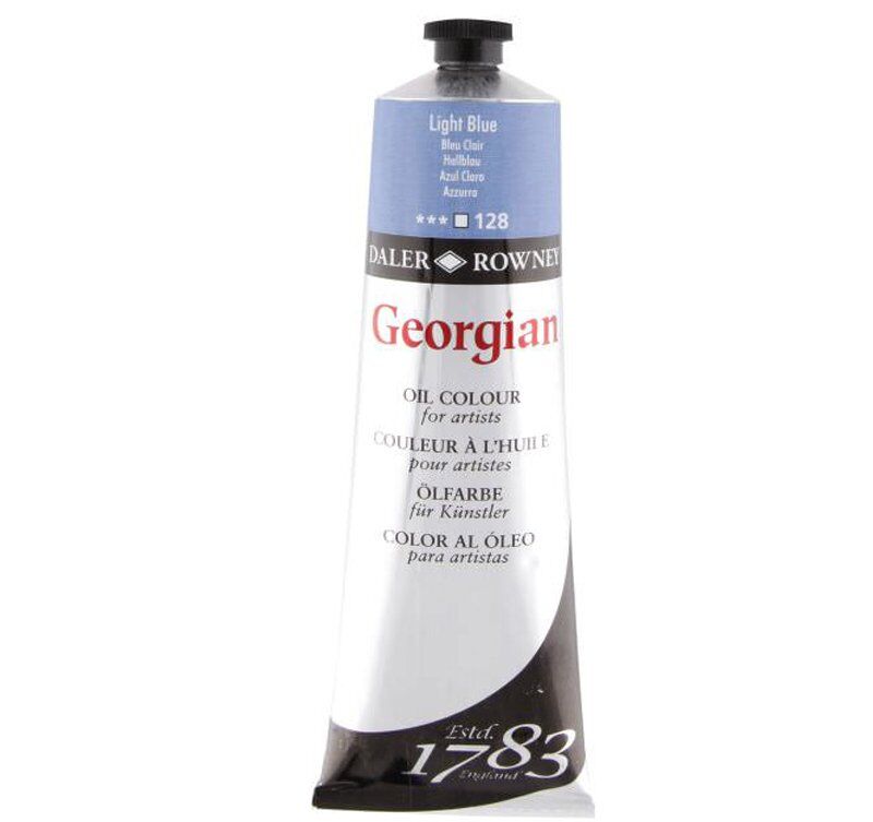 Daler Rowney Georgian Yağlı Boya 225 Ml 128 Light Blue