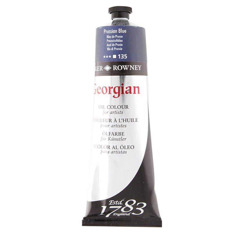 Daler Rowney Georgian Yağlı Boya 225 Ml 135 Prussian Blue