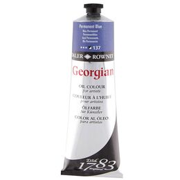 Daler Rowney Georgian Yağlı Boya 225 ml 137 Permanent Blue - 1