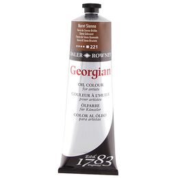 Daler Rowney Georgian Yağlı Boya 225 ml 221 Burnt Sienna - 1