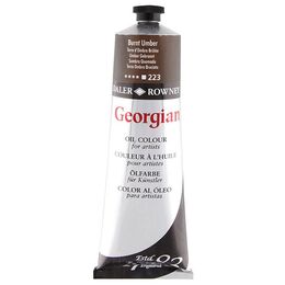Daler Rowney Georgian Yağlı Boya 225 ml 223 Burnt Umber - 1