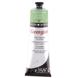 Daler Rowney Georgian Yağlı Boya 225 ml 347 Permanent Light Green - 1