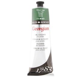 Daler Rowney Georgian Yağlı Boya 225 ml 361 Phthalo Green - 1