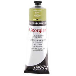 Daler Rowney Georgian Yağlı Boya 225 ml 388 Yellow Green - 1
