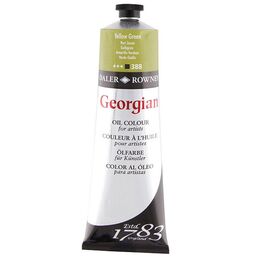 Daler Rowney Georgian Yağlı Boya 225 ml 388 Yellow Green - 1