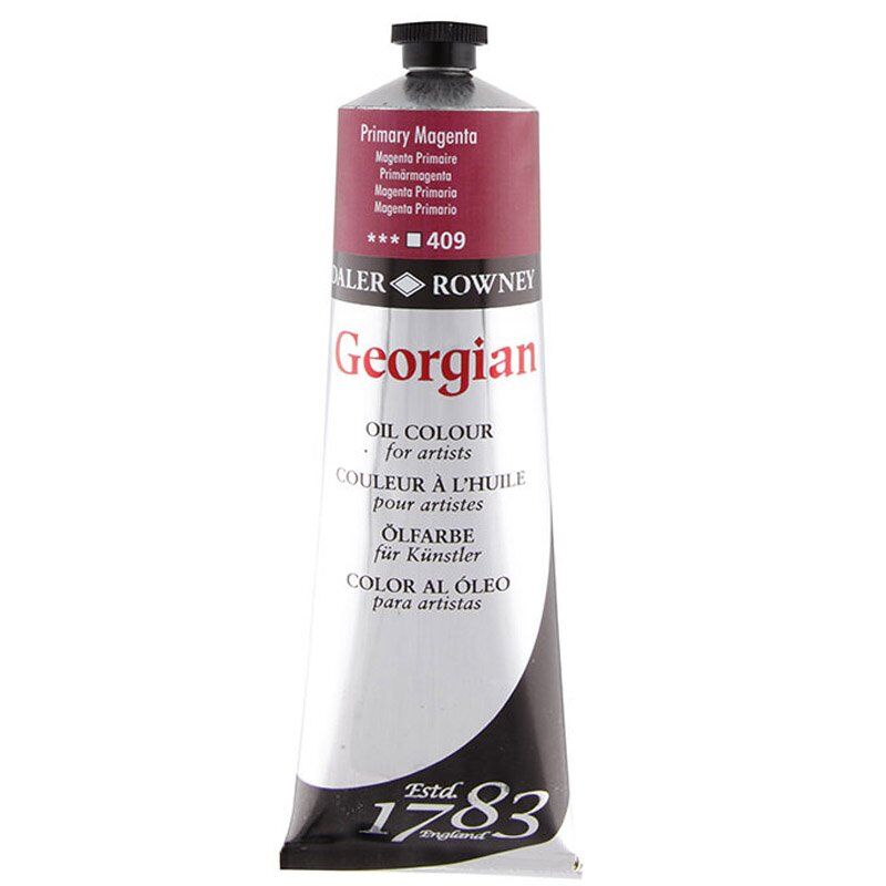 Daler Rowney Georgian Yağlı Boya 225 Ml 409 Permanent Magenta