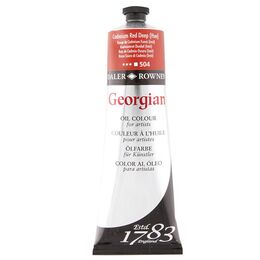 Daler Rowney Georgian Yağlı Boya 225 ml 504 Cadmium Red Deep Hue - 1