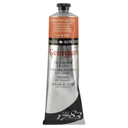 Daler Rowney Georgian Yağlı Boya 225 ml 505 Cadmium Red Light - 1