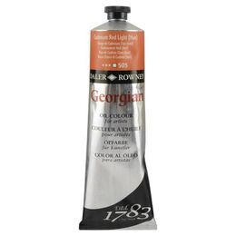 Daler Rowney Georgian Yağlı Boya 225 ml 505 Cadmium Red Light - 1