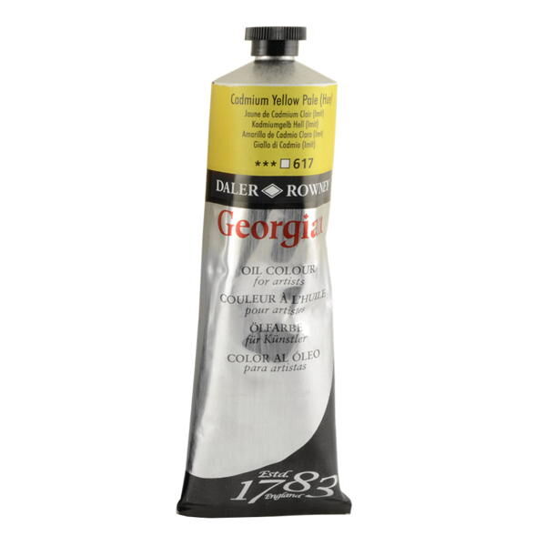 Daler Rowney Georgian Yağlı Boya 225 Ml 617 Cadmium Yellow Pale Hue