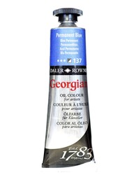 Daler Rowney Georgian Yağlı Boya 38 ml 137 Permanent Blue - 1