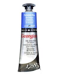 Daler Rowney Georgian Yağlı Boya 38 ml 137 Permanent Blue - 1