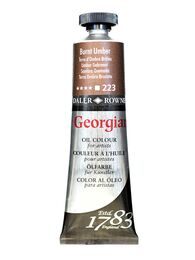 Daler Rowney Georgian Yağlı Boya 38 ml 223 Burnt Umber