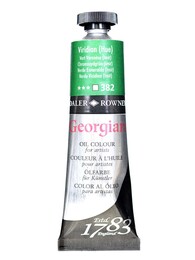Daler Rowney Georgian Yağlı Boya 38 ml 382 Viridian Green Hue - 1