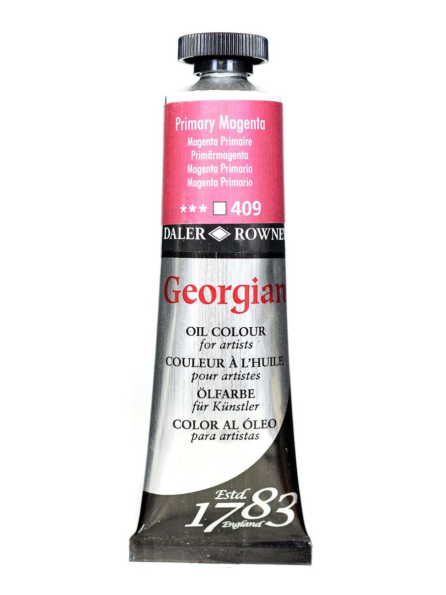 Daler Rowney Georgian Yağlı Boya 38 Ml 409 Permanent Magenta