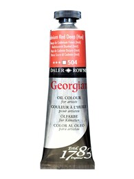 Daler Rowney Georgian Yağlı Boya 38 ml 504 Cadmium Red Deep Hue - 1