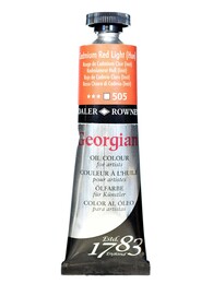 Daler Rowney Georgian Yağlı Boya 38 ml 505 Cadmium Red Light - 1