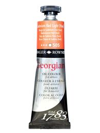 Daler Rowney Georgian Yağlı Boya 38 ml 505 Cadmium Red Light - 1