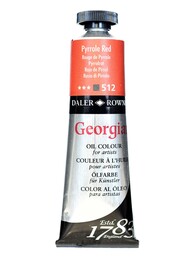 Daler Rowney Georgian Yağlı Boya 38 ml 512 Naphtol Crimson - 1