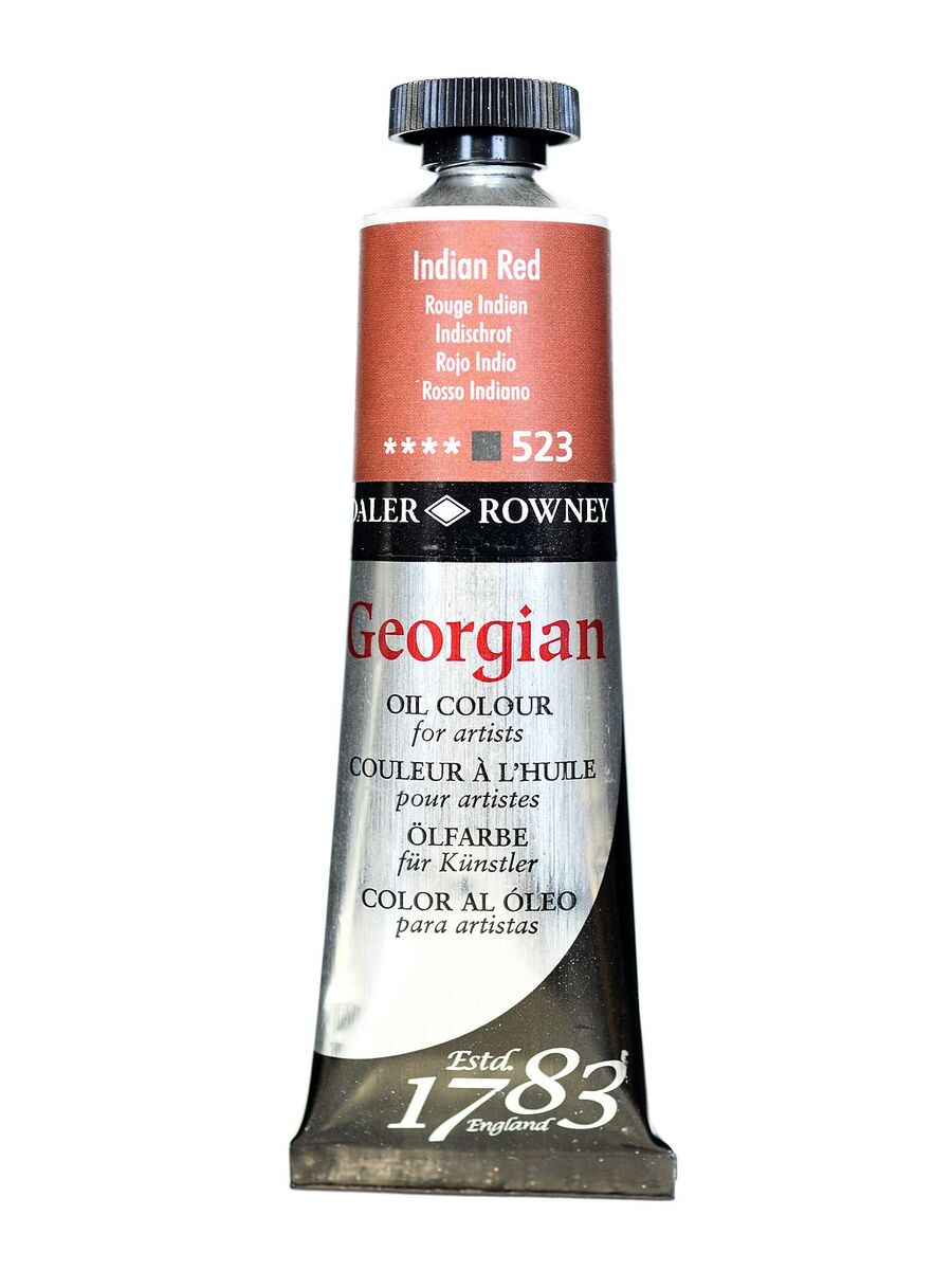 Daler Rowney Georgian Yağlı Boya 38 Ml 523 Indian Red