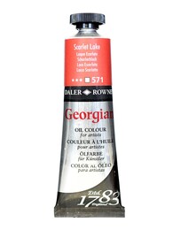 Daler Rowney Georgian Yağlı Boya 38 ml 571 Scarlet Lake - 1
