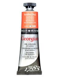 Daler Rowney Georgian Yağlı Boya 38 ml 588 Vermilion Hue - 1