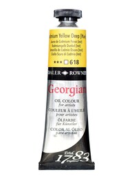 Daler Rowney Georgian Yağlı Boya 38 ml 618 Cadmium Yellow Deep Hue - 1
