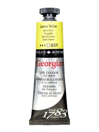 Daler Rowney Georgian Yağlı Boya 38 ml 651 Lemon Yellow - 1