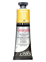 Daler Rowney Georgian Yağlı Boya 38 ml 663 Yellow Ochre - 1