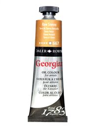 Daler Rowney Georgian Yağlı Boya 38 ml 667 Raw Sienna - 1