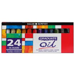 Daler Rowney Graduate Oil Yağlı Boya Seti 24 Renk x 22 ml.