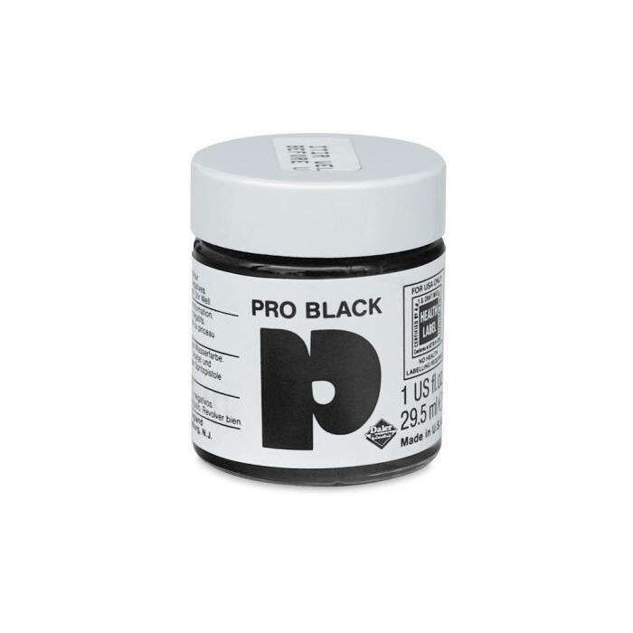 Daler Rowney Pro Black Kaligrafi Mürekkebi 29.5 Ml. Siyah