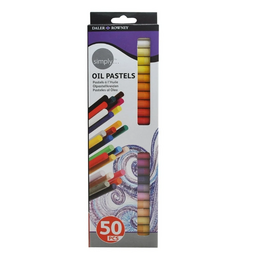 Daler Rowney Simply Oil Pastel Yağlı Pastel Seti 50 Renk - 1