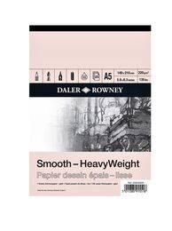 Daler Rowney Smooth Heavyweight Sketchbook Eskiz Çizim Defteri 220 Gr. A5 25 Sayfa