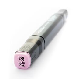Del Rey Çift Uçlu Çizim Marker Kalemi 138 Light Pink
