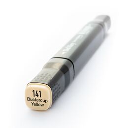 Del Rey Çift Uçlu Çizim Marker Kalemi 141 Buttercup Yellow - 1