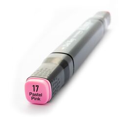 Del Rey Çift Uçlu Çizim Marker Kalemi 17 Pastel Pink