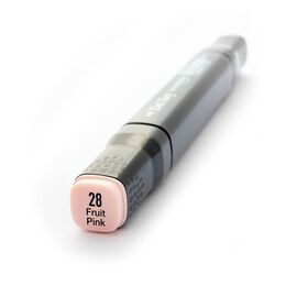 Del Rey Çift Uçlu Çizim Marker Kalemi 28 Fruit Pink