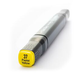 Del Rey Çift Uçlu Çizim Marker Kalemi 37 Pastel Yellow