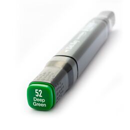 Del Rey Çift Uçlu Çizim Marker Kalemi 52 Deep Green - 1