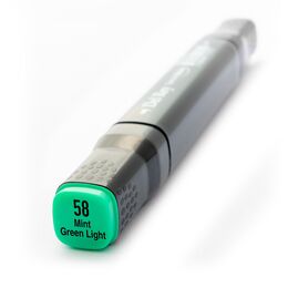 Del Rey Çift Uçlu Çizim Marker Kalemi 58 Mint Green Light