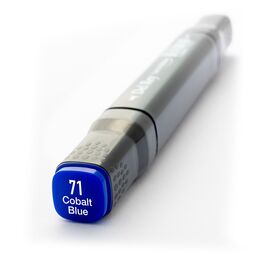 Del Rey Çift Uçlu Çizim Marker Kalemi 71 Cobalt Blue