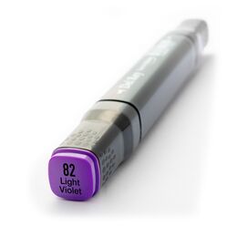 Del Rey Çift Uçlu Çizim Marker Kalemi 82 Light Violet